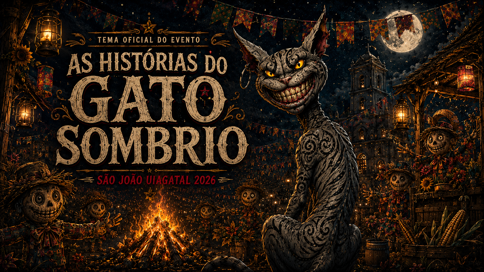 Arte oficial São João Uiagatal 2026
